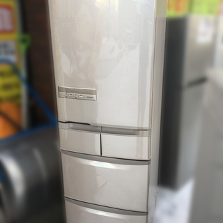 【札幌市内限定】HITACHI 日立ノンフロン冷凍冷蔵庫 R-K42D 415L 2014年製 ビッグ＆スリム フロストリサイクル冷却