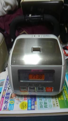 東芝炊飯器　3合炊き　13年製造