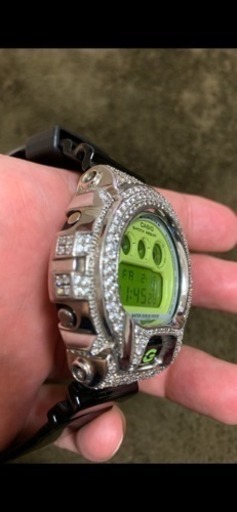 G-SHOCK ジルコニアキュービックダイヤ　カスタム DW6900 値下げ不可❗️まだあります❗️