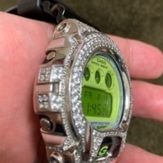 G-SHOCK ジルコニアキュービックダイヤ　カスタム DW6900 値下げ❗️の画像