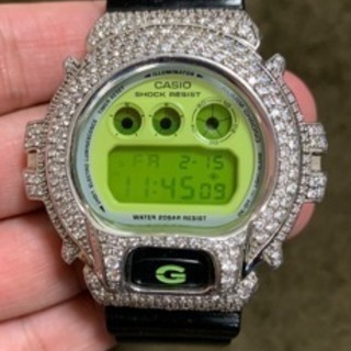 G-SHOCK ジルコニアキュービックダイヤ　カスタム D…