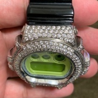 G-SHOCK ジルコニアキュービックダイヤ　カスタム DW6900 値下げ❗️の画像