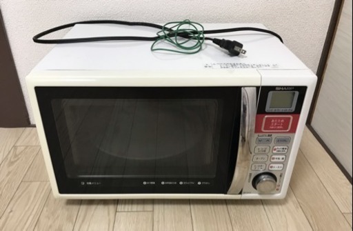 美品 sharp オーブンレンジ オーブントースター 16L ホワイト