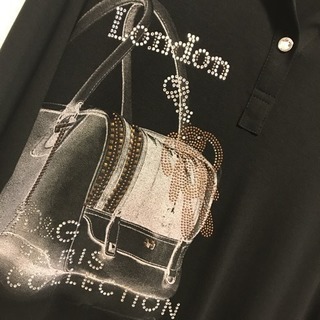 新品 長袖 ライトストーン ライトストーン デザイン シャツの画像