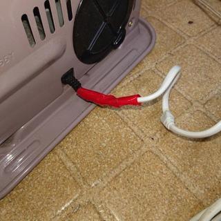 石油ファンヒーター訳あり コンパクトサイズの画像
