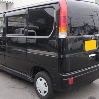 平成12年式　ホンダ　バモス　走行184,000km　L　黒　検H31.7月まで！　支払総額15万円！！　オートマ！！！の画像