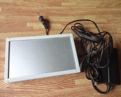 IO DATA 外付けHDD ハードディスク 250GB HDC-U250 電源アダプター IO-ACADP1510A TAS0800 5V 1.5A 12V 1.0A