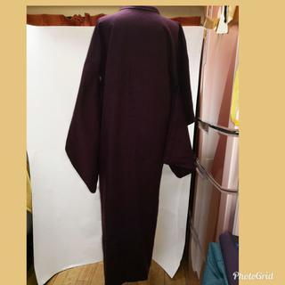 希少☆ヴィンテージ 中振コート 深い赤紫の画像