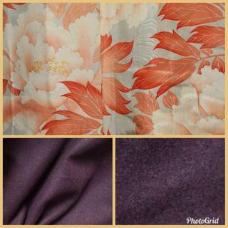 希少☆ヴィンテージ 中振コート 深い赤紫の画像