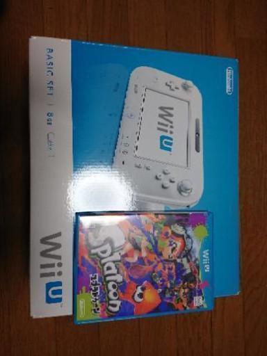 WiiU Basic Set 8GB・splatoonソフト
