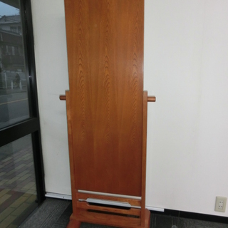 ★値下げ　！姿見み　大塚家具　ＯＴＳＵKA　　和風　面取り鏡　　の画像