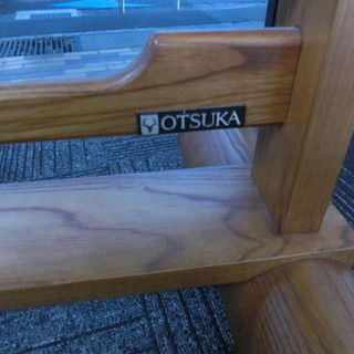 ★値下げ　！姿見み　大塚家具　ＯＴＳＵKA　　和風　面取り鏡　　の画像