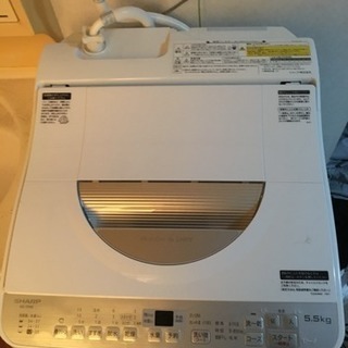 シャープタテ型洗濯乾燥機 5kg ゴールド系