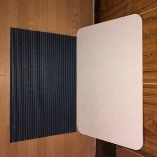 外付けHDD（1TB）+ 珪藻土マットの画像