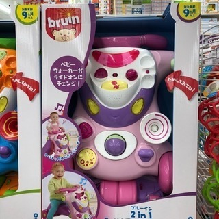 トイザらス ブルーイン　2in1　ライドアンドウォーカー　ピンク 美品
