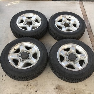ジムニー  スタッドレス  175/80R16  純正アルミ