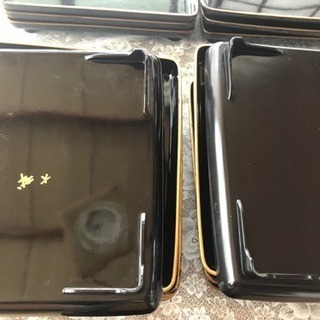 (商談中)鶴 祝い膳 おぼん おぜん 9枚の画像