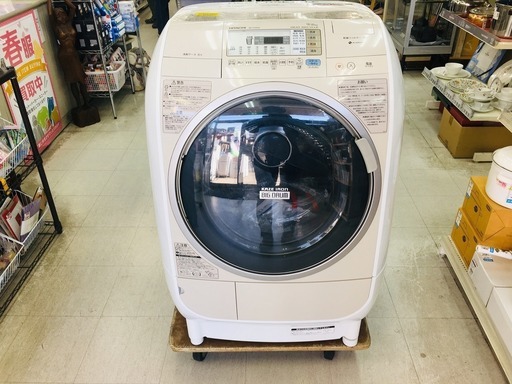 【安心の６ヶ月保証】HITACHI　9.0Kｇドラム式洗濯機【トレファク越谷店】
