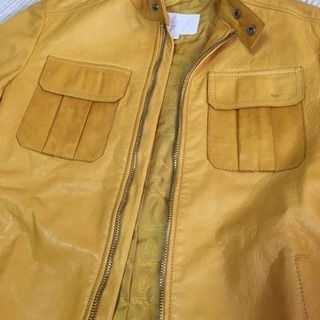 グッチレザージャケット GUCCI 未使用 試着のみ！の画像