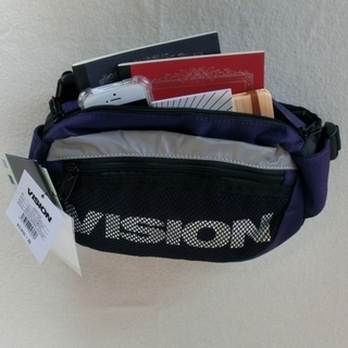 【新品】ビジョン　ボディバッグ・ウエストバッグ・ヒップバッグ　VSRP200　紫 7234PP　3,900円　VISION STREET WEAR　全国無料発送します。の画像