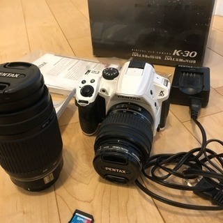 PENTAX k30 一眼 ダブルレンズキット