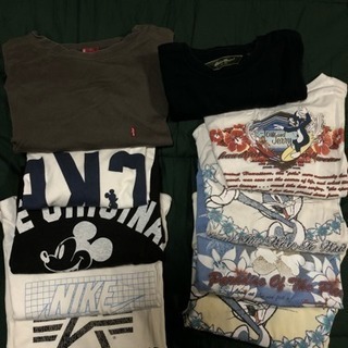 中古メンズTシャツ全部10枚の9〜10枚目の画像