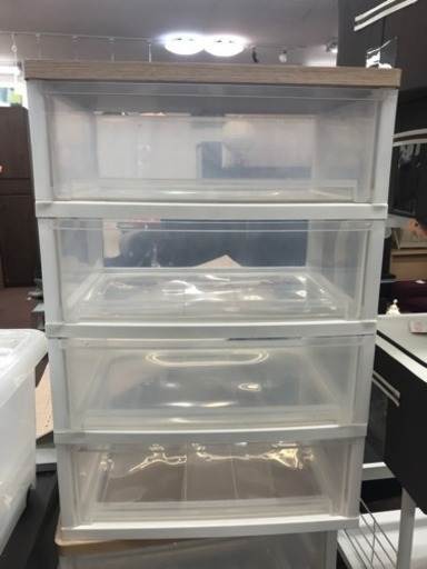 ☆クリアケース入荷しました！4段クリアケース