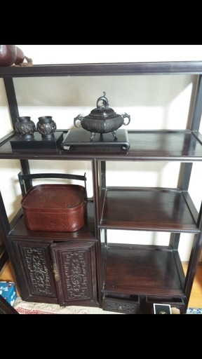 唐木　黒檀　100年位前からあります　中国