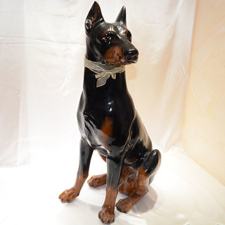 Amazon.co.jp: 1/3 サイズ X32102 ドーベルマン ドーベルマン 犬 動物 リアル フィギュア PVC プラモデル おもちゃ 模型  35.5cm級 オリジナル スタチュー 塗装済 完成品 犬好き 誕生日 プレゼント (X32102A ブラック) : ホビー