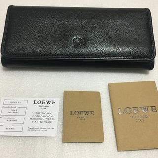 超美品　ロエベ　LOEWE  アマソナ　コンチネンタル ウォレッ...