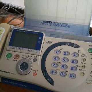 ファックス付き電話 子機1台あり Panasonic