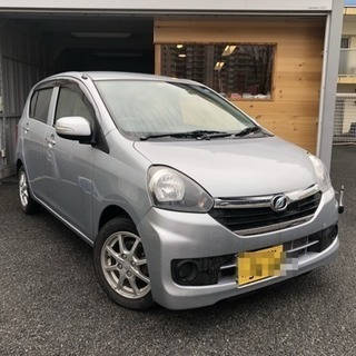 低走行❗️車検付32.9 ナビETC ミライース G SA