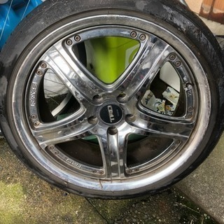 RAYS TRD 19インチ8.0j PCD 114.3の画像