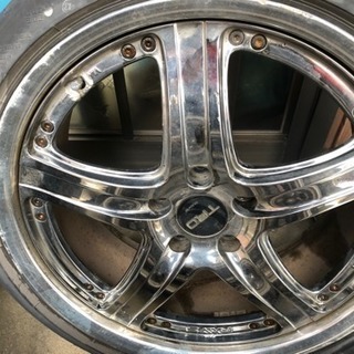 RAYS TRD 19インチ8.0j PCD 114.3の画像