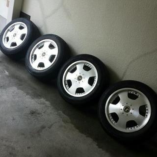 ディッシュホイールタイヤセット中古