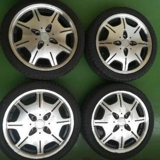 16インチ 社外ホイール 軽自動車 4穴 4本セット