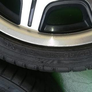 16インチ 社外ホイール 軽自動車 4穴 4本セットの画像