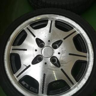 16インチ 社外ホイール 軽自動車 4穴 4本セットの画像