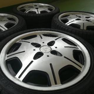 16インチ 社外ホイール 軽自動車 4穴 4本セットの画像