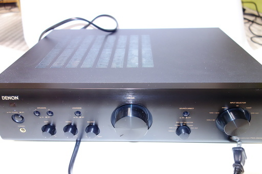 DENON プリメインアンプ PMA-390AEブラック【手渡しのみ】