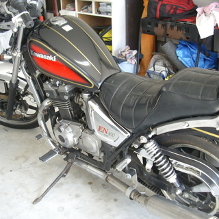 旧車 人と違うバイクを求める方に アメリカンバイク 屋内保管