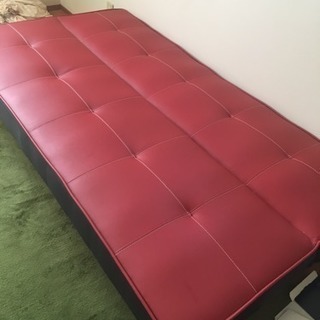 ソファーベッド ほとんど未使用！美品！の画像