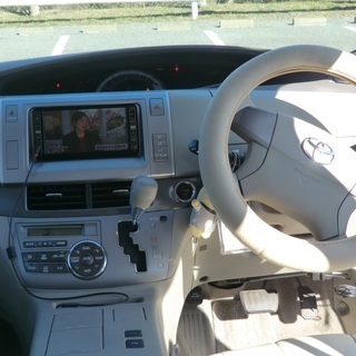 エスティマハイブリッド　平成19年　ホワイト　8人乗り　車検平成31年4月の画像