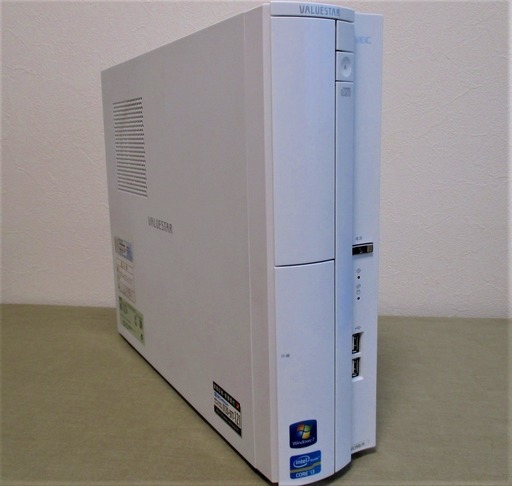 【値下げしました】スリムデスクトップPC　NEC VALUESTAR PC-VL150FS 【中古美品】