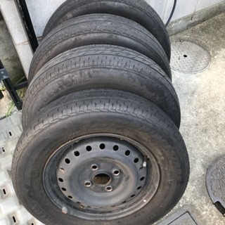 取引中‼️鉄チンホイールタイヤ