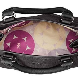 アウトレット SAVOY [サボイ]ハンドバッグ デニム地 SM180101 ブラックの画像