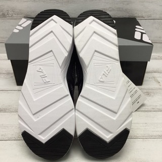 【お取引中】FILA  フィラ スニーカー  レディース ブラック 24cmの画像