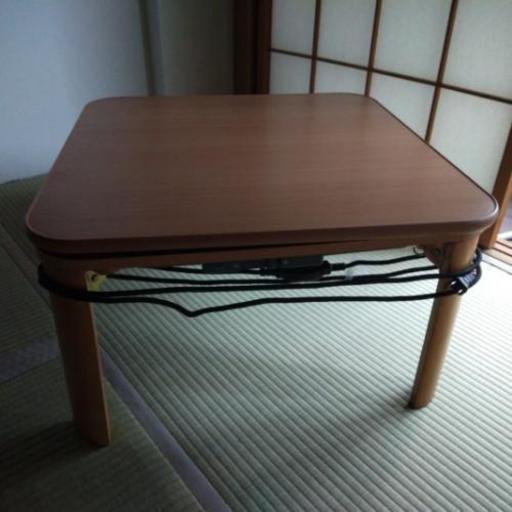 フラットヒーターこたつ でっぱりがない！
