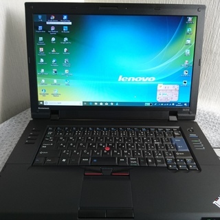 【取引中】SSD搭載で快適　バッテリー新品lenovo 　ThinkPad　Win10　アプリ豊富