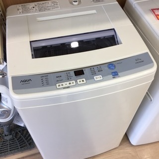 【12ヶ月安心保証付き】AQUA 全自動洗濯機 2016年製